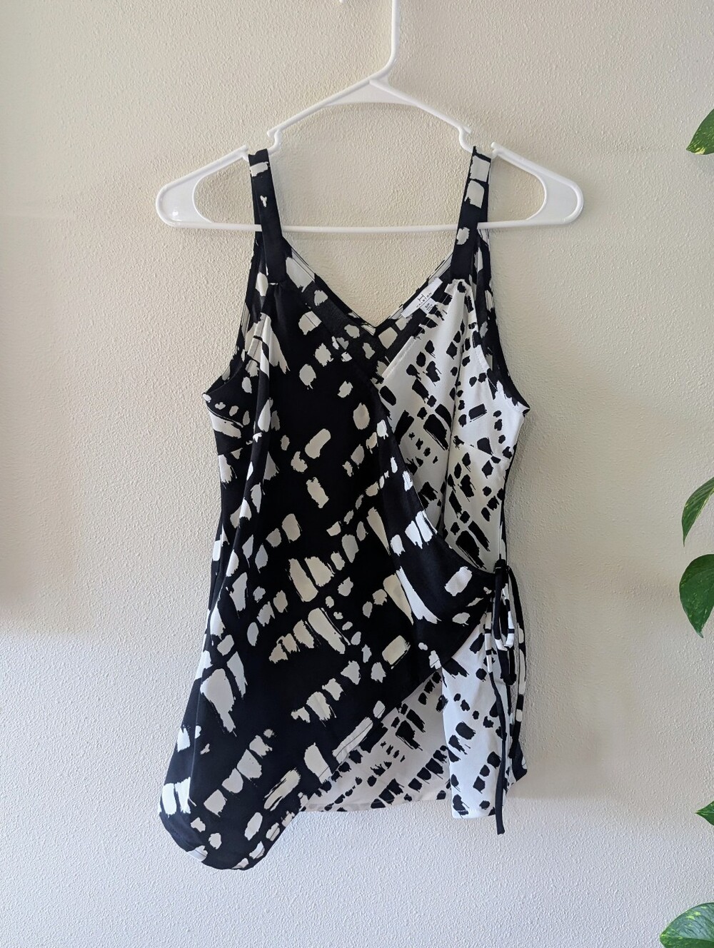 Modern Halston Wrap Top